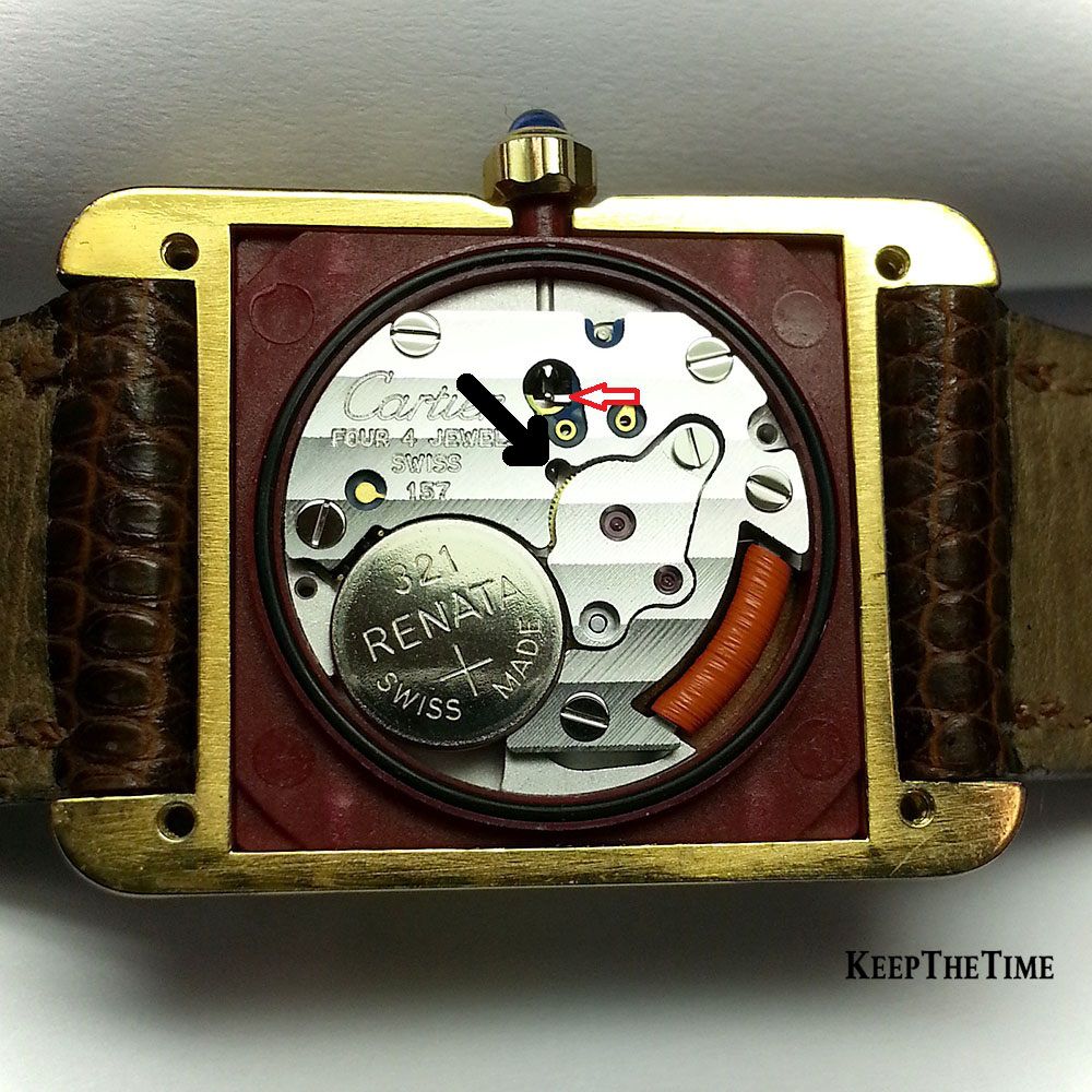 Cartier 157 Battery Change WatchUSeek Watch Forums