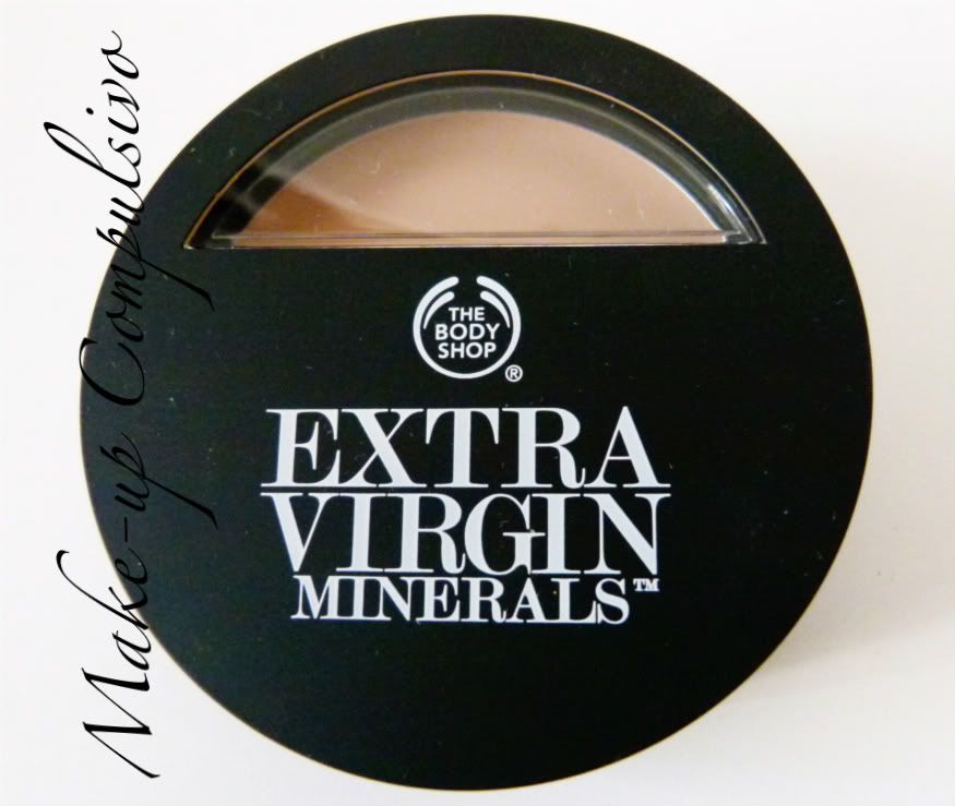 The Body Shop fondotinta compatto in crema Extra Virgin Minerals, review.