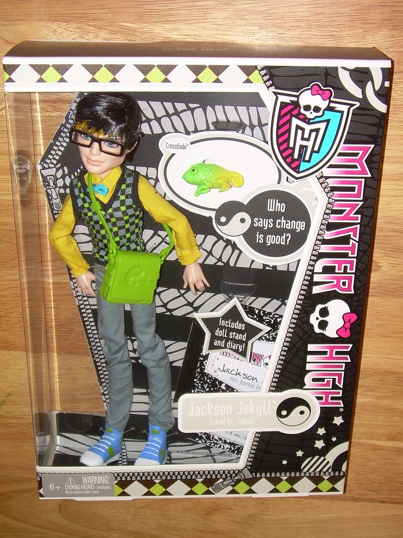 monster high holt hyde with pet chameleon crossfade