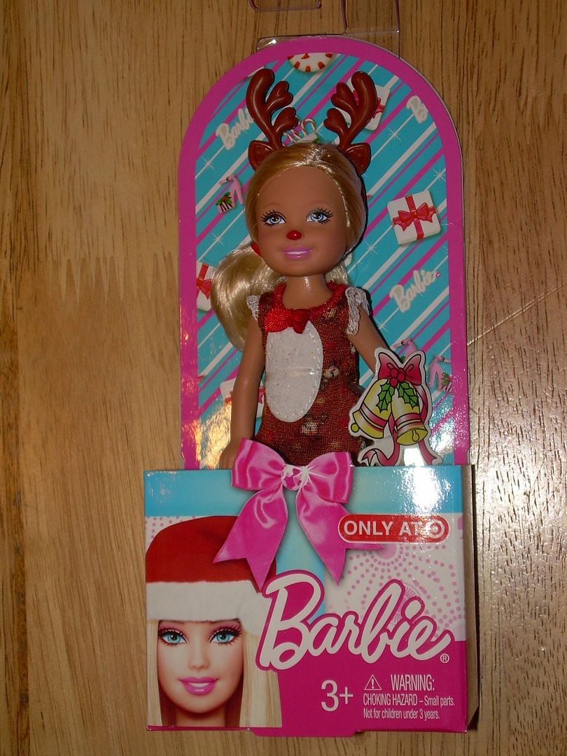 cutie reveal barbie reindeer