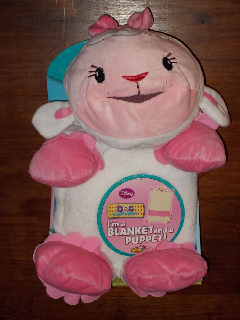 doc mcstuffins plush blanket