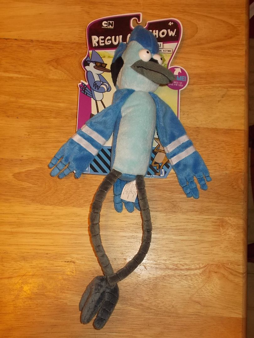 mordecai plush toy