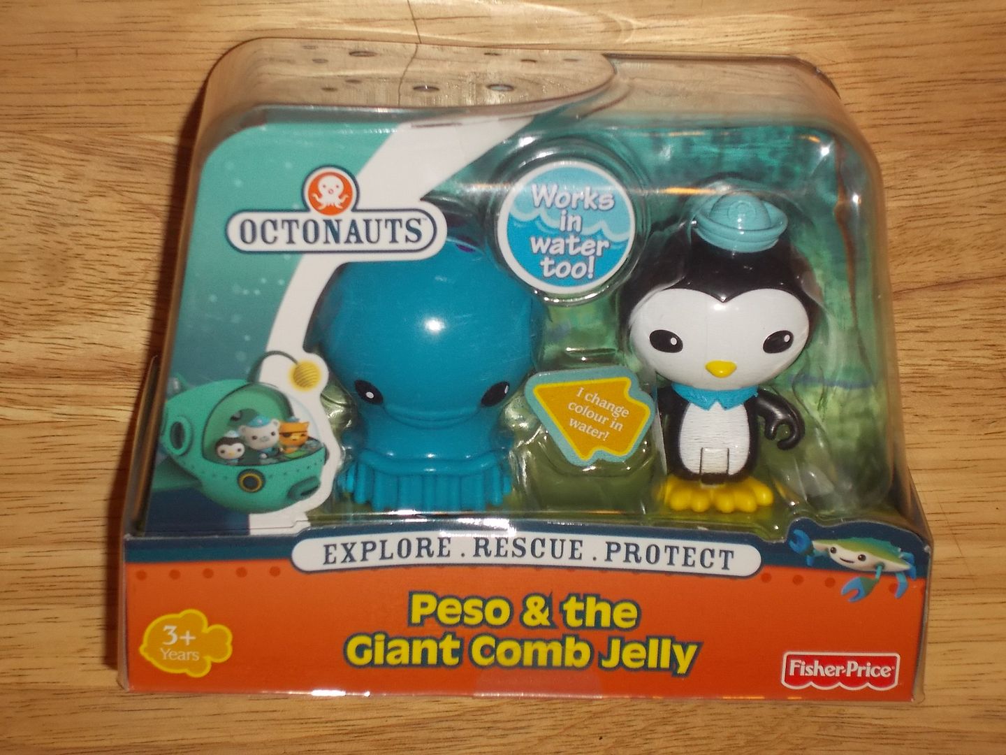 NEW Mattel FisherPrice OCTONAUTS Figure Pack PESO & THE GIANT COMB