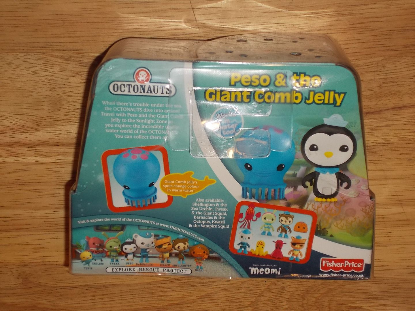 NEW Mattel FisherPrice OCTONAUTS Figure Pack PESO & THE GIANT COMB