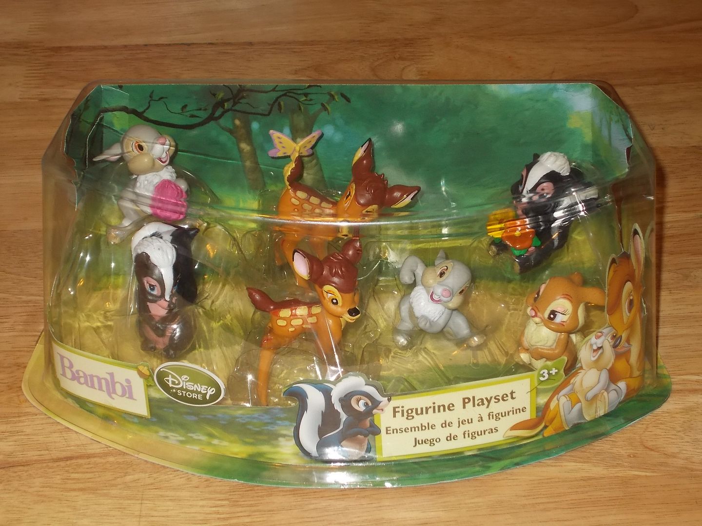 bambi figurine playset