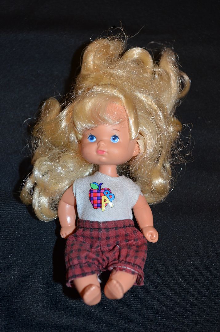 Mattel 1976 Barbie Kelly Size School Doll Dollhouse Figure Good