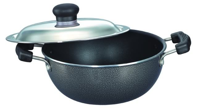 eBay India: Prestige Omega Select Plus Non Stick Kadai 270mm (item 270697911080 end time 25-Feb-2011 23:59:18 IST)