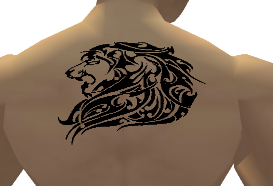 Tribal Lion tat