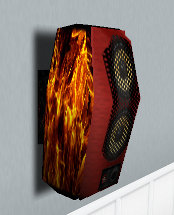 Flamed Wall Speaker