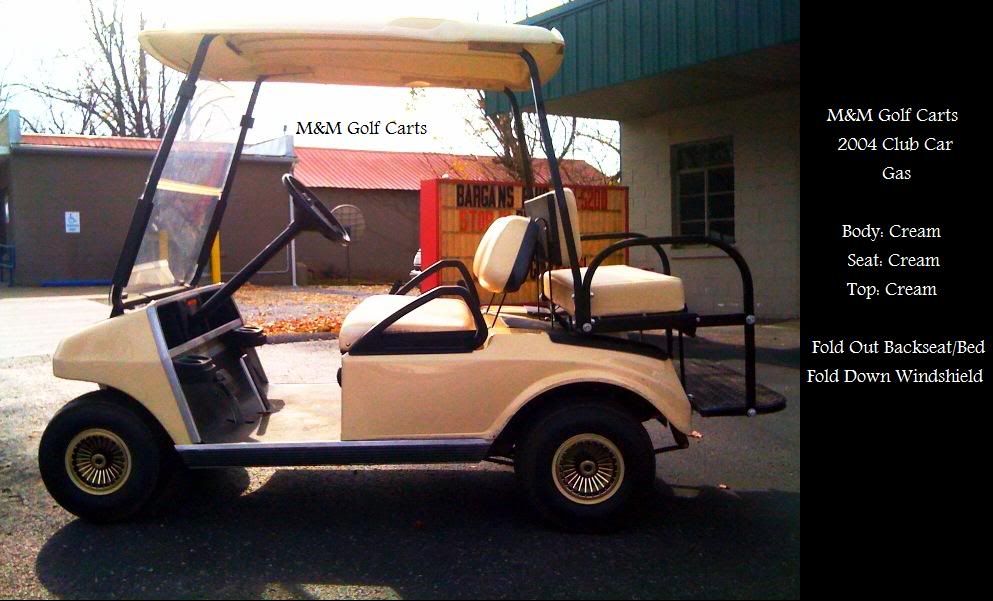 Cart List M&M Golf Carts