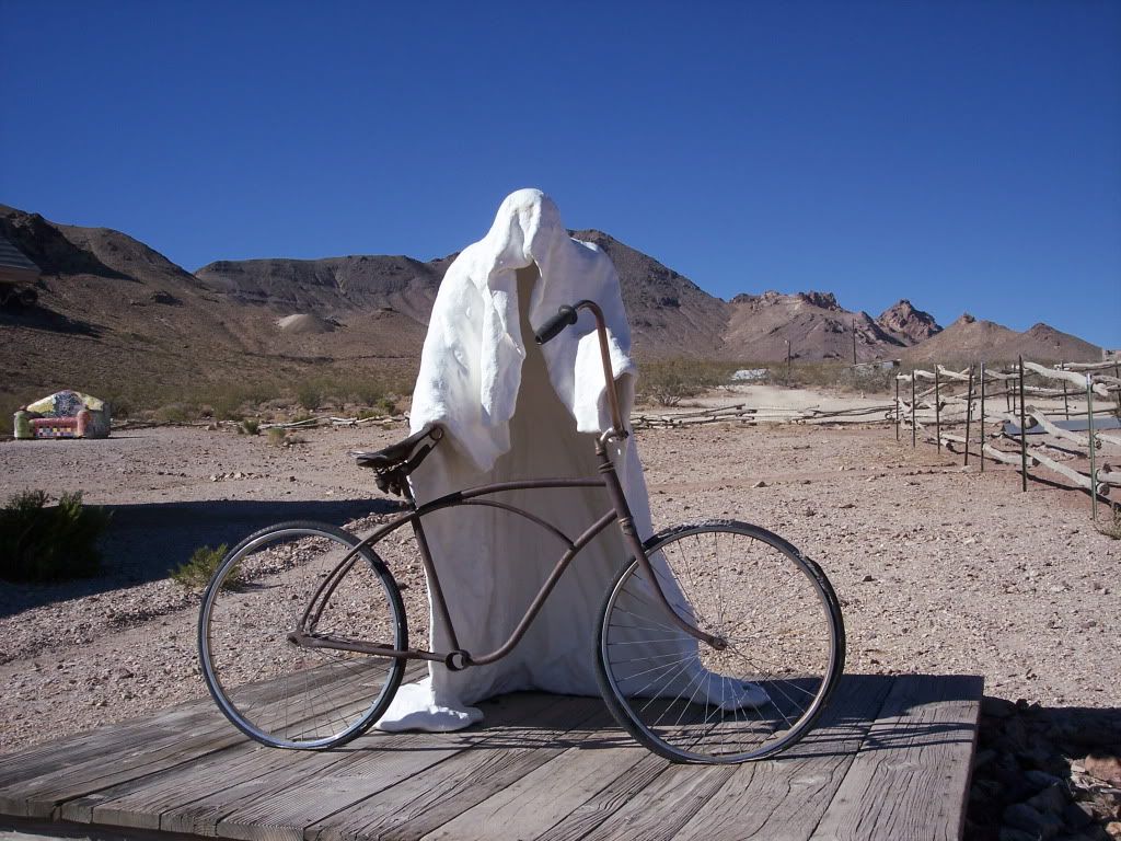 Rhyolite Nevada Ghost Town Adventure Rider