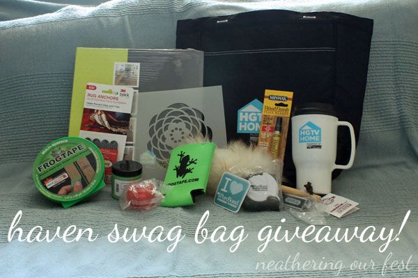 haven swag giveaway