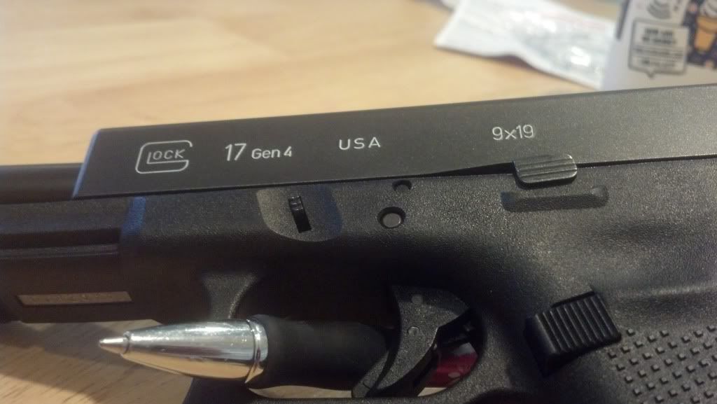 Painting Glock lettering. Page 2