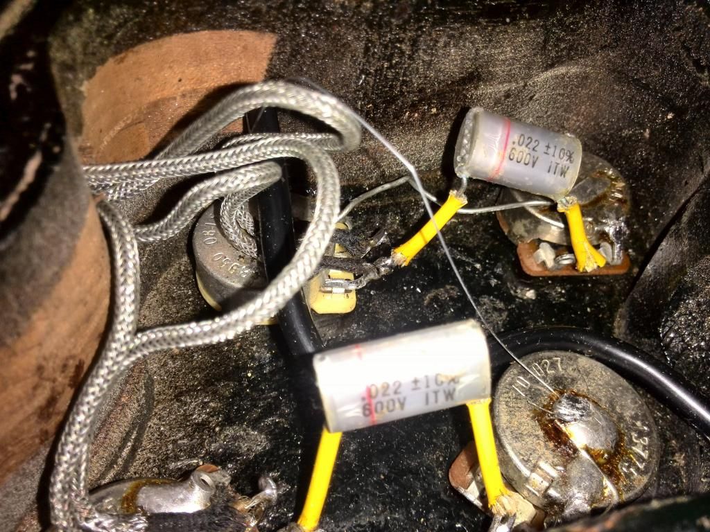 Original capacitors in Les Paul 197475? My Les Paul Forum