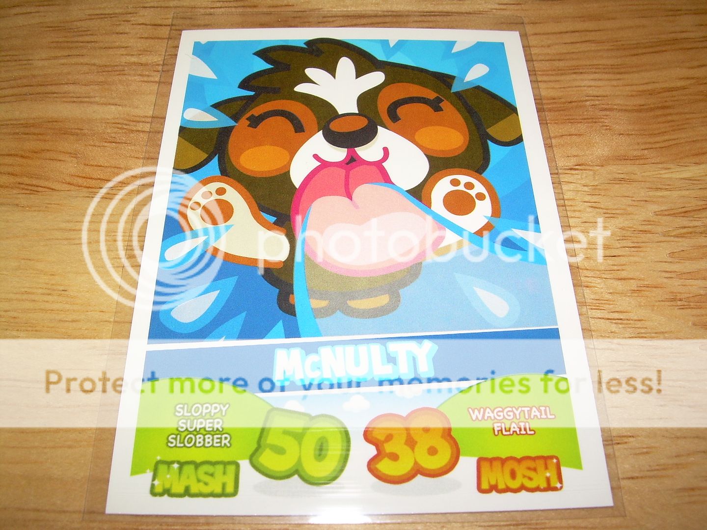 Topps Moshi Monsters Mash Up Card McNulty 50 38