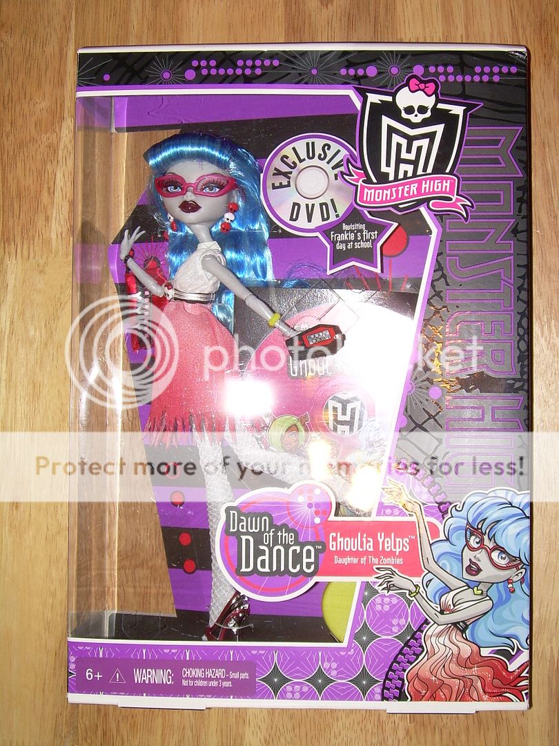MONSTER HIGH Dawn Of The Dance GHOULIA YELPS Doll NIB  