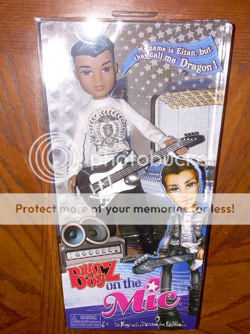 BRATZ BOYZ On The Mic Boy Doll EITAN Dragon w/ Guitar  