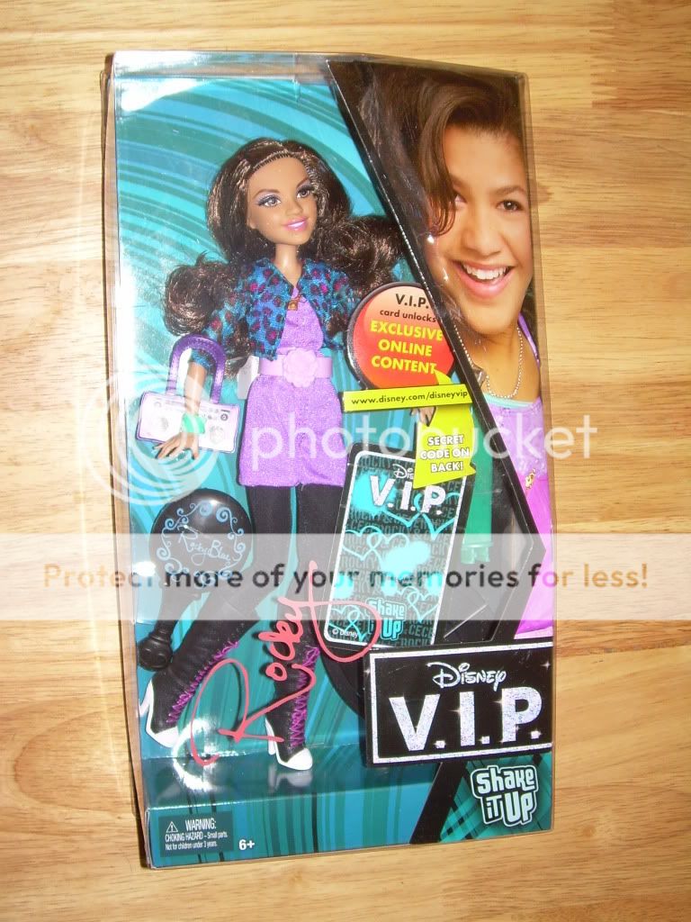   Disney V.I.P. Shake It Up Doll ROCKY BLUE Zendaya NIB 2nd Edition HTF