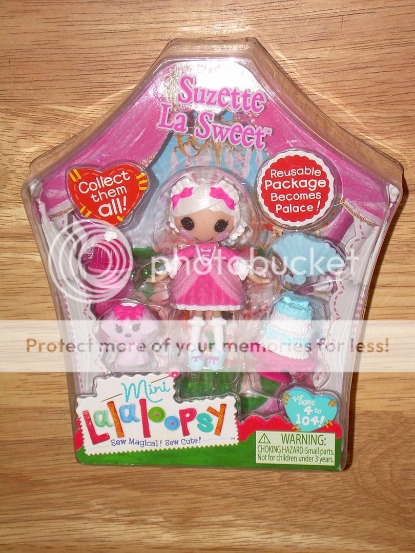 LALALOOPSY Mini SUZETTE LA SWEET w/ Puppy Doll #5 Series 6 HTF NIB