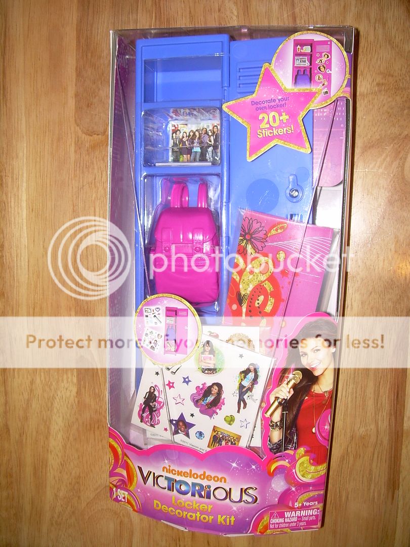 NIB Spin Master 2011 Nickelodeon VICTORIOUS Tori Doll LOCKER DECORATOR 