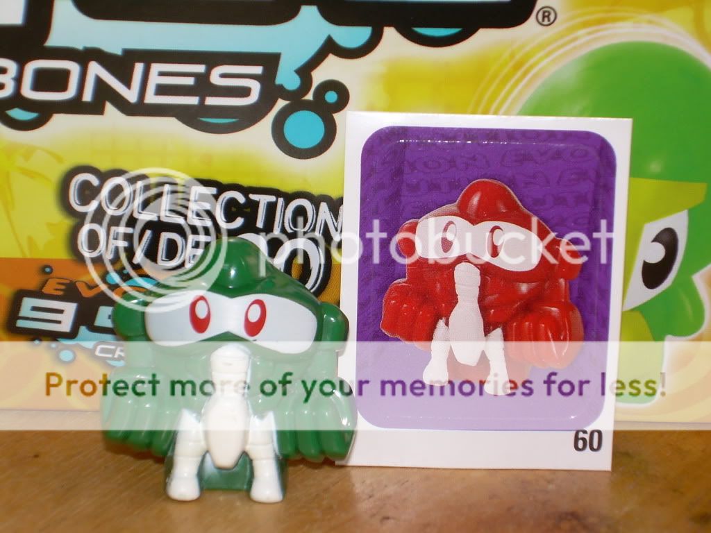 Gogos CRAZY BONES Series 2 Evolution KINGO #60 Figure  