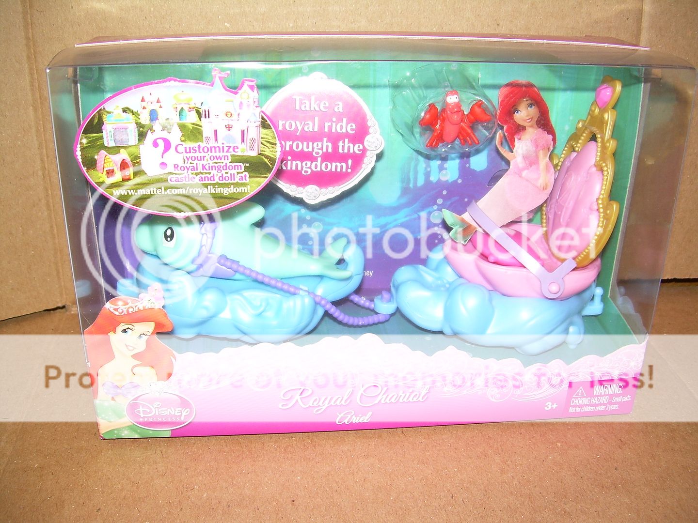 NIB Mattel Disney Princess The Little Mermaid Royal Kingdom ARIEL 