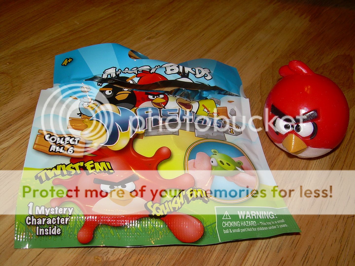 ANGRY BIRDS MASHEMS Series 1 MYSTERY CHARACTER PACK Squishy Stress 