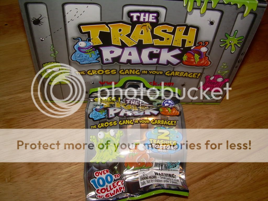   Trash Pack Series 1 FOIL MYSTERY 2 PACK Trashies in Cans Sealed  