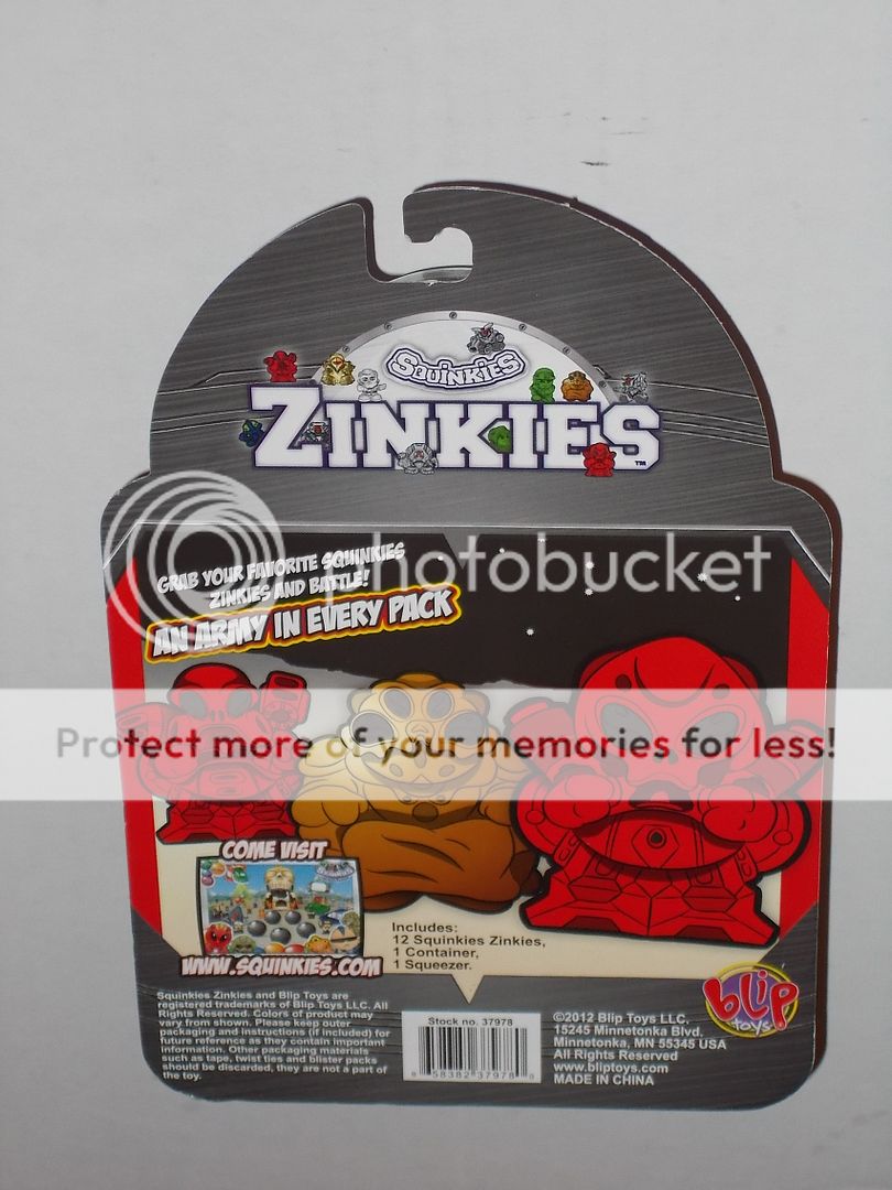 2012 Blip Squinkies Zinkies for Boys Space Alliance Army Pack 