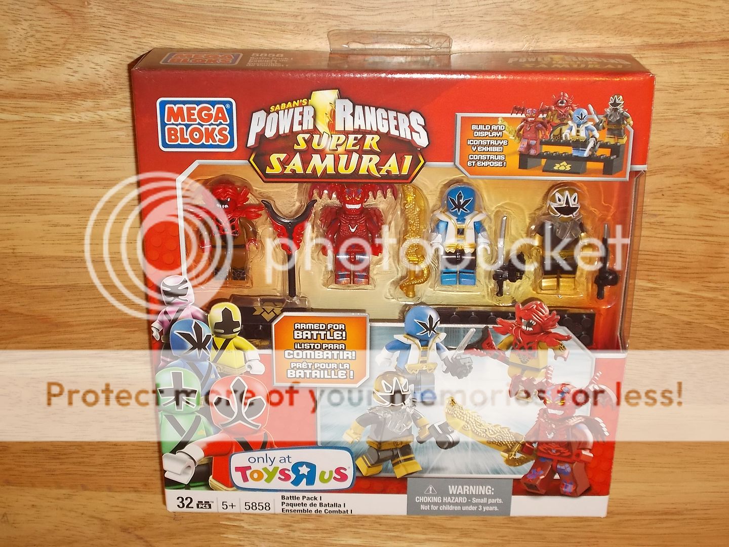 Mega Bloks 5858 Power Rangers Super Samurai Battle Pack I 1 Limited Ed
