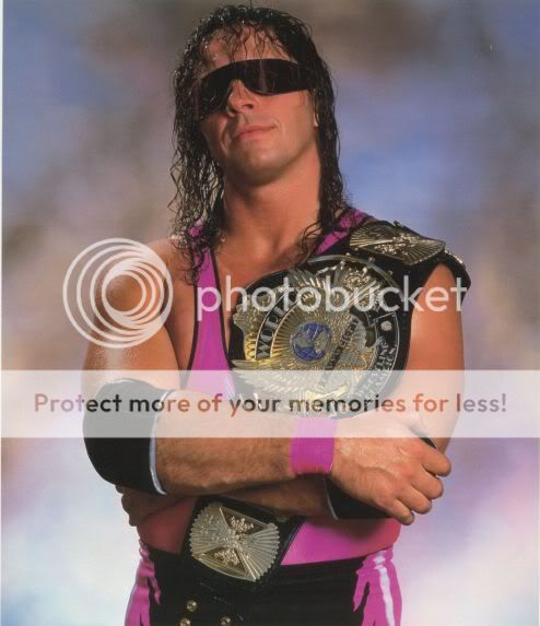 WWF Bret Hitman Hart Pink Sunglasses SEALED wwe shades | eBay